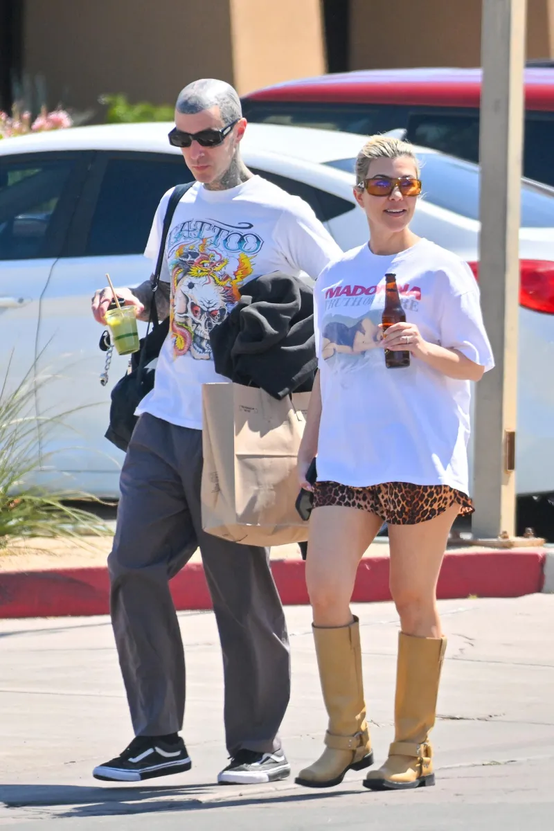 Travis Barker and Kourtney Kardashian are Enlisting Their Kids to Help With Baby Name Ideas 443