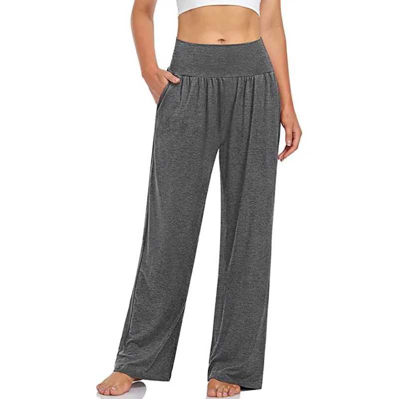 UEU Women's Wide Leg High Waist Yoga Sweatpants