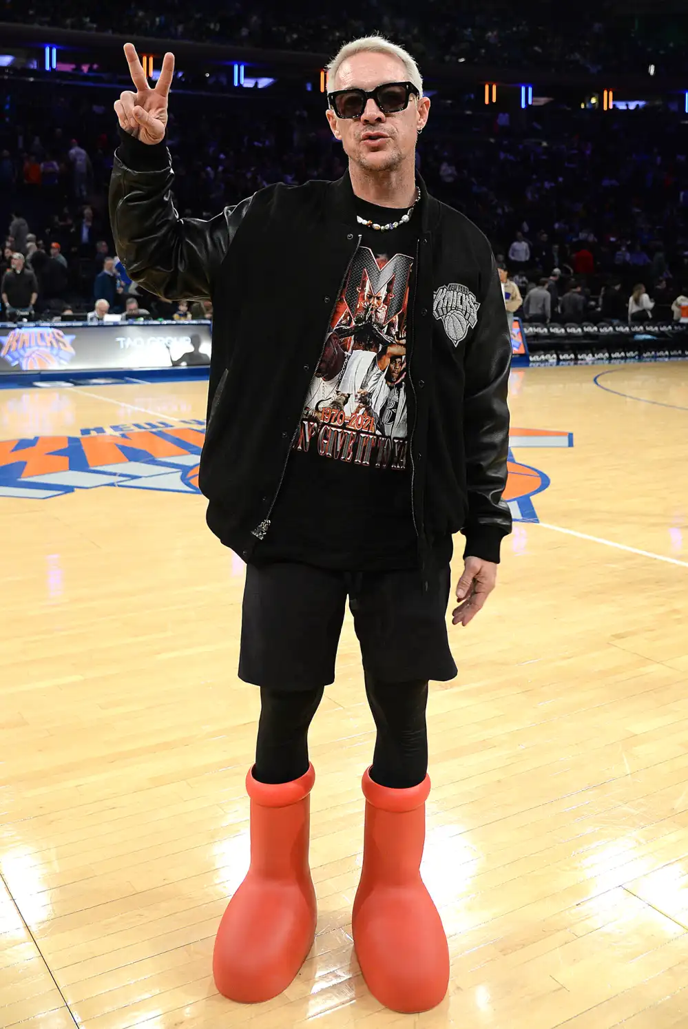 Victoria Beckham in Cartoon Boots