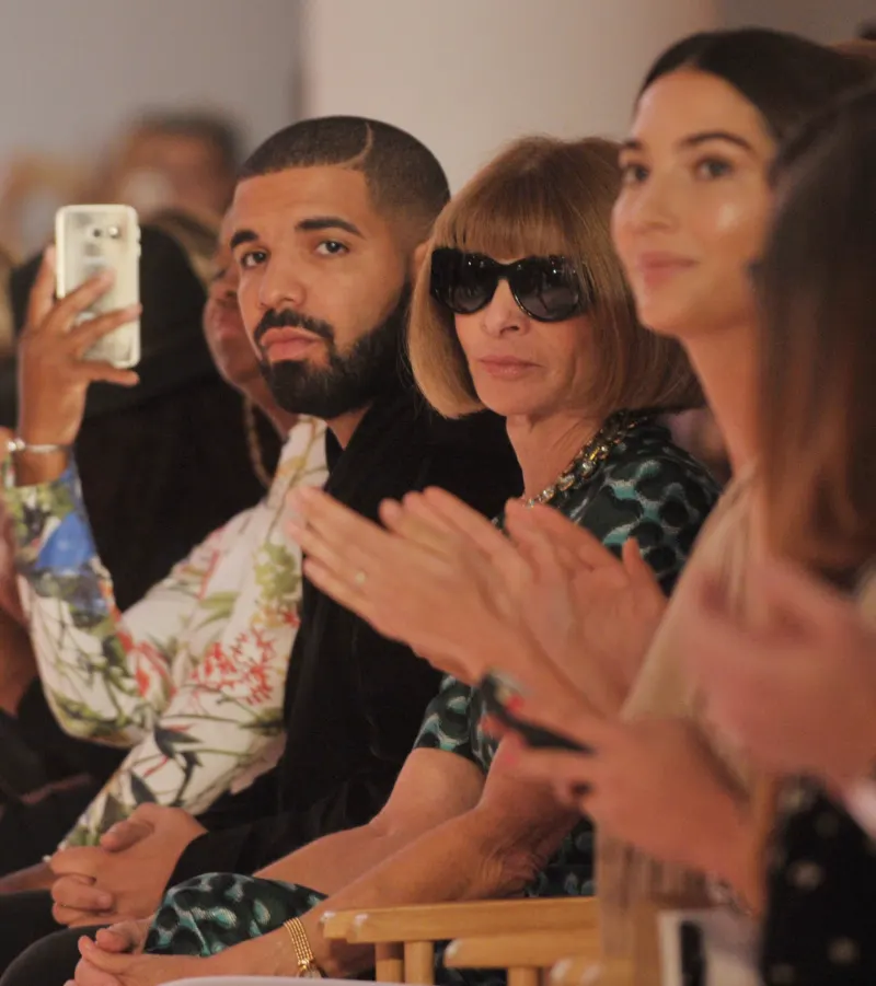Why Does Drake Have Scary Visuals of Anna Wintour on His Tour