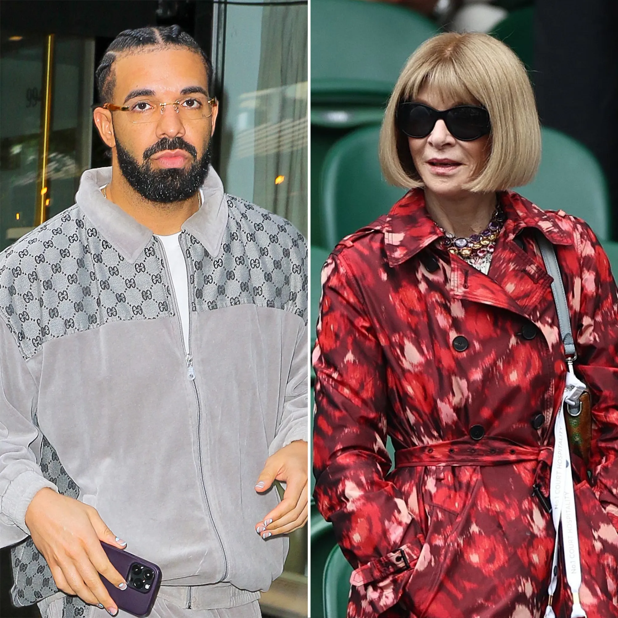 Why Does Drake Have Scary Visuals of Anna Wintour on His Tour