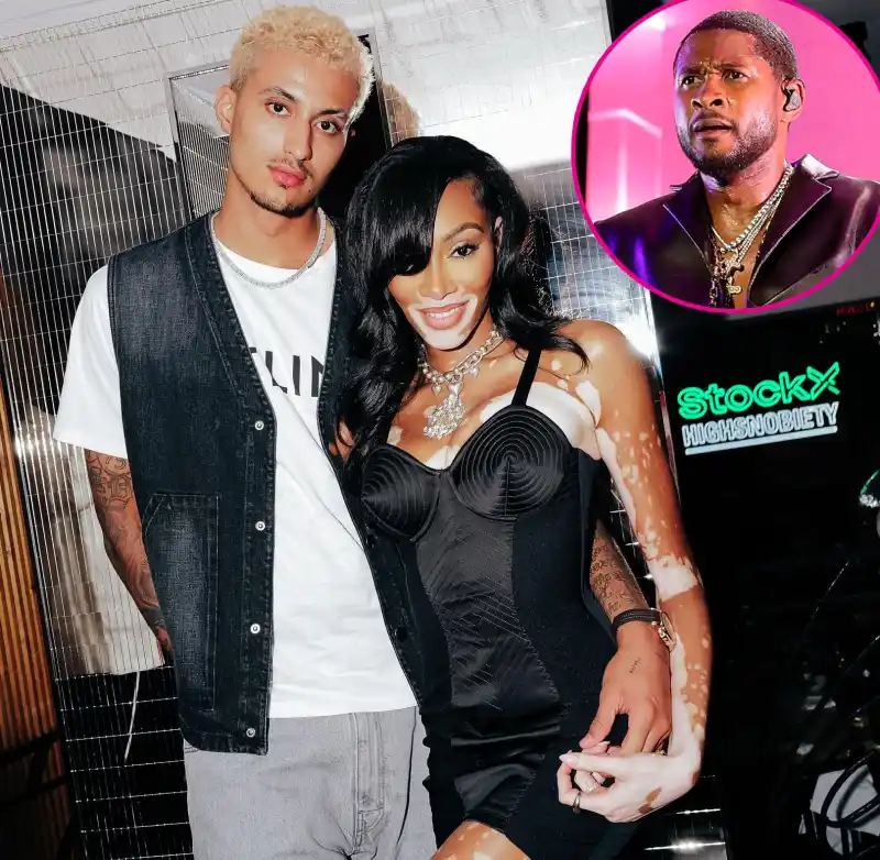 Winnie Harlow Hops Into BF Kyle Kazuma s Lap When Usher Tries to Serenade Her -242