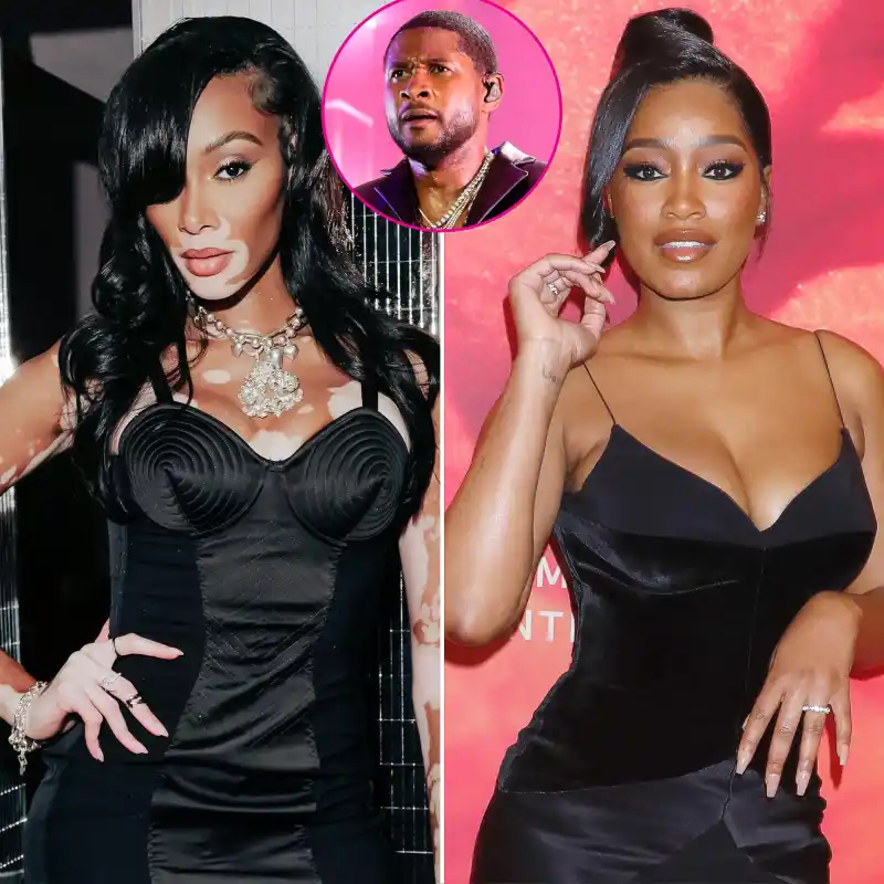 Winnie Harlow Hops Into BF Kyle Kazuma s Lap When Usher Tries to Serenade Her 244 252