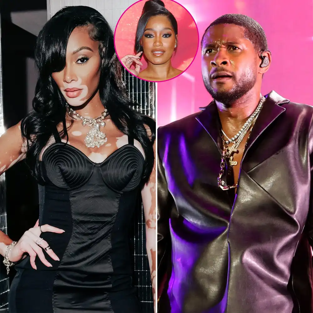 Winnie Harlow Hops Into BF Kyle Kazuma s Lap When Usher Tries to Serenade Her 244 253