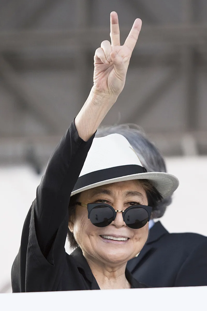 Yoko Ono Is ‘Fine’ After Being Rushed to the Hospital for Dehydration, Exhaustion