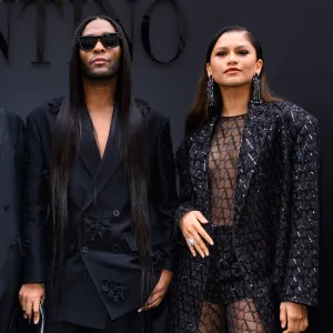 Zendaya Wishes a Happy Birthday to My Dear Stylist Law Roach Following His Retirement News 441 Valentino show, Arrivals, Spring Summer 2023, Paris Fashion Week, France - 02 Oct 2022