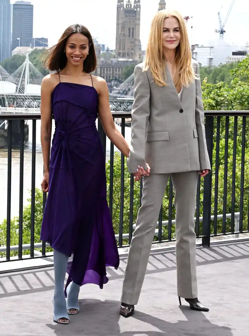 Zoe Saldana and Nicole Kidman Hot Pics