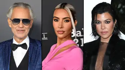 Andrea Bocelli Is 'Flattered' That Both Kim and Kourtney Kardashian Hired Him for Their Weddings