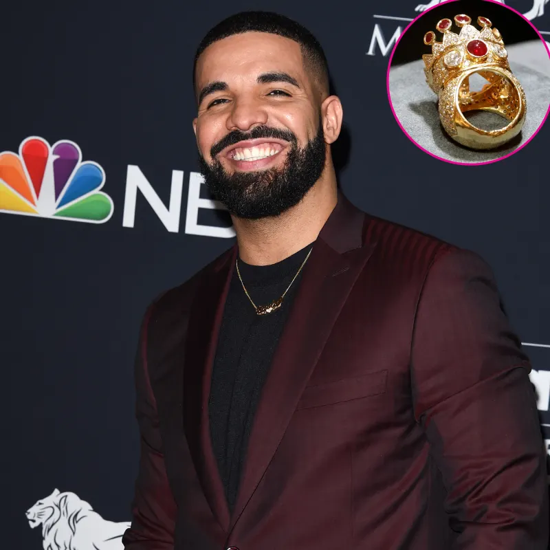 Drake Purchased Tupac Shakur’s Self-Designed Gold Crown Ring for $1.01 Million Because, Of Course
