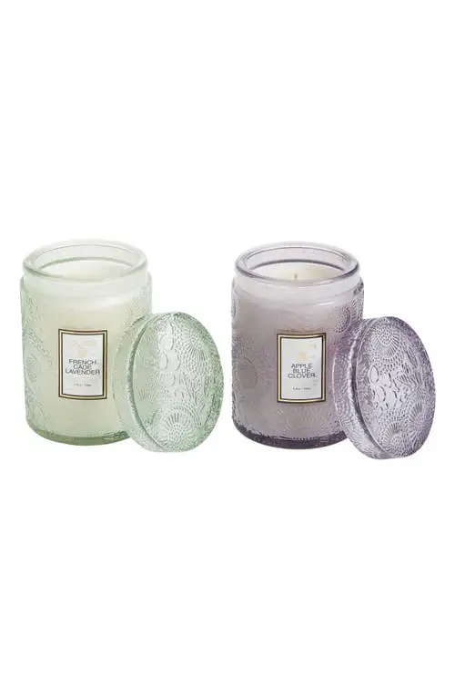 Voluspa Mini Jar Candle Duo in French Cade Laven/aple Bl Clvr at Nordstrom