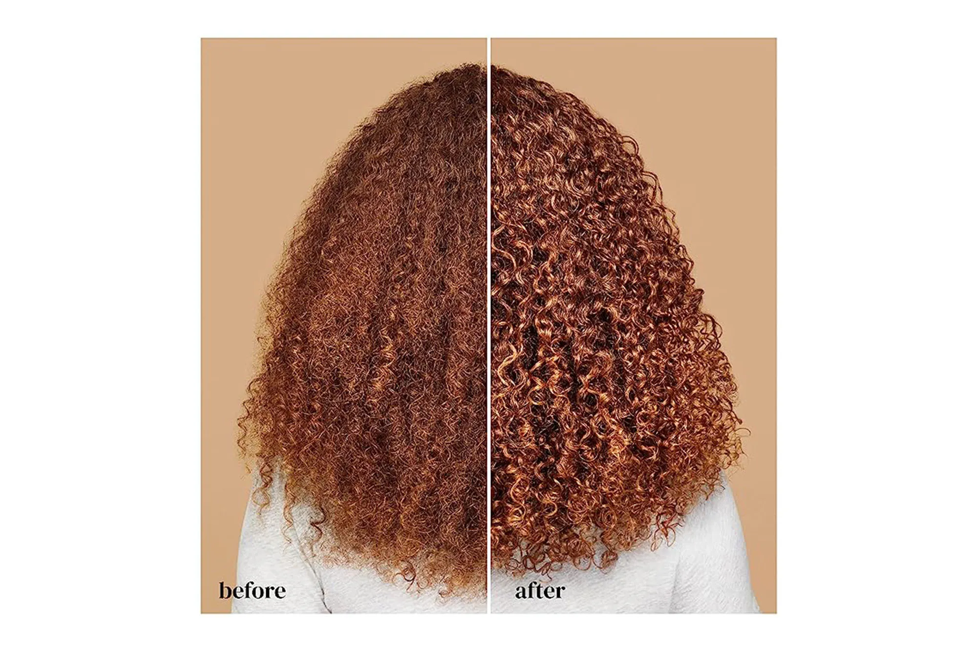 before and after hair gel