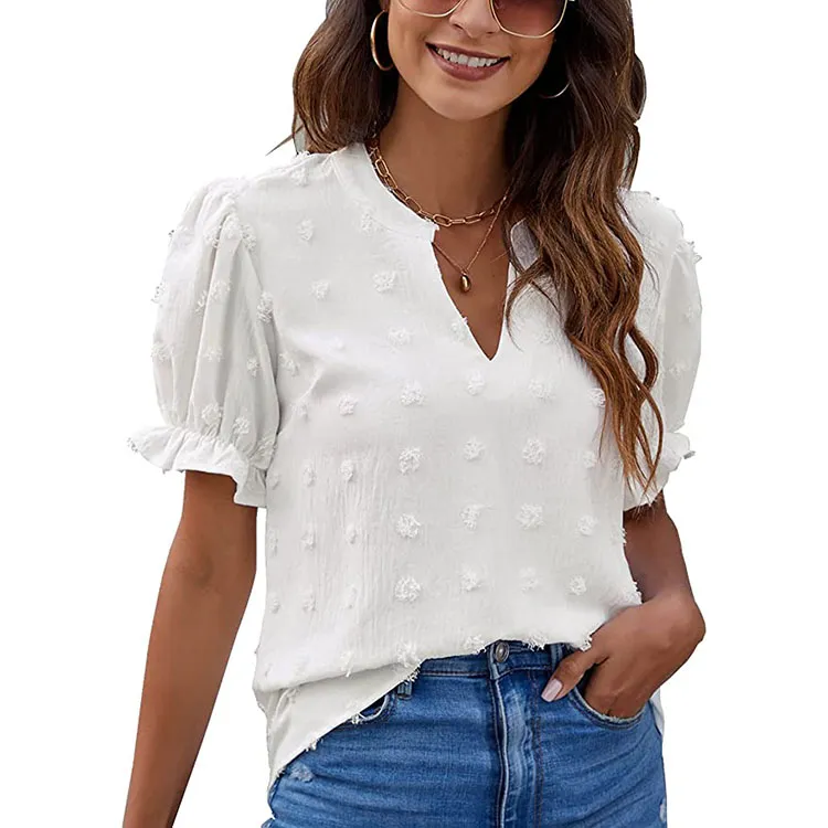 pom-pom blouse