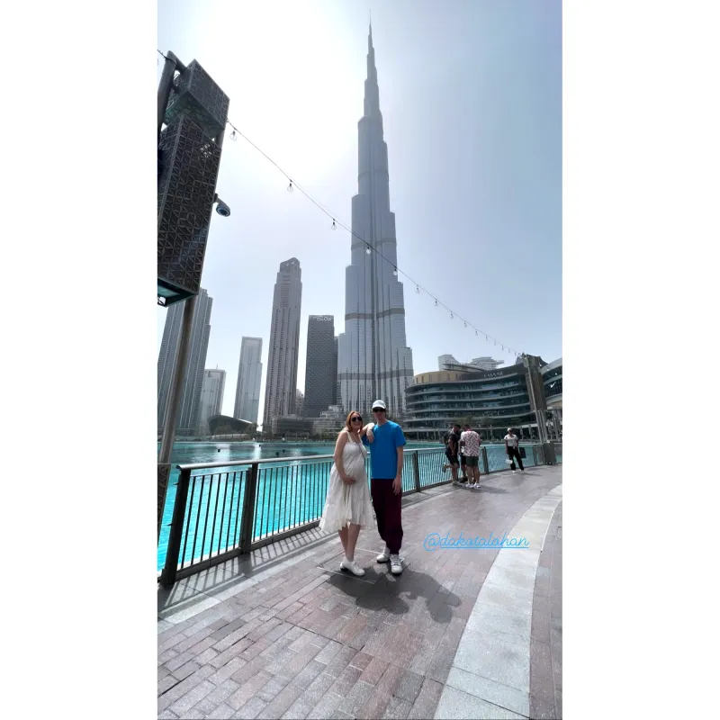 Pregnant Lindsay Lohan Cradles Baby Bump While Hanging With Brother Dakota