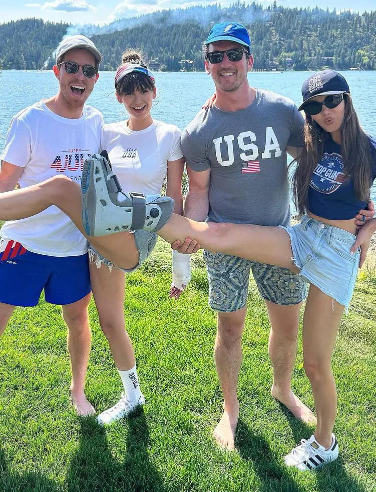 Nina Dobrev and Shaun White’s Star-Studded Double Dates With Their Celebrity Friends