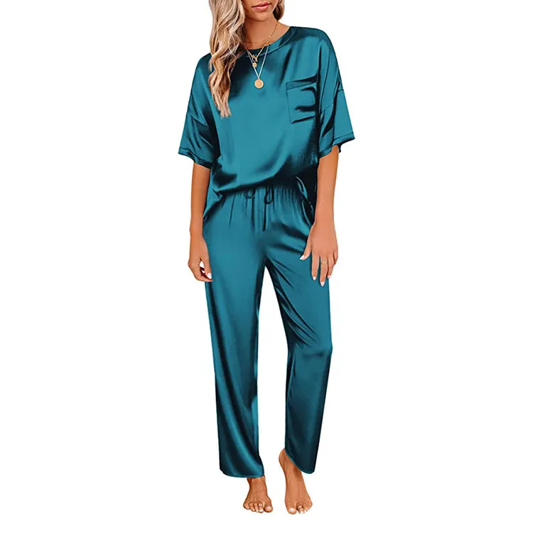 satin pajama set