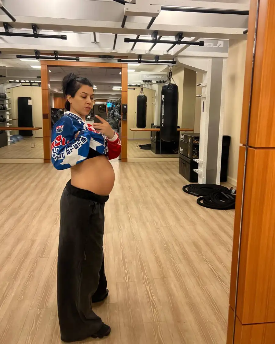 Kourtney Kardashian's Baby Bump Album Before 4th Child