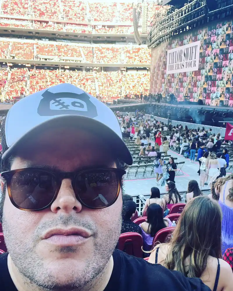 Josh Gad Dad Goals at 'Eras Tour' in Santa Clara