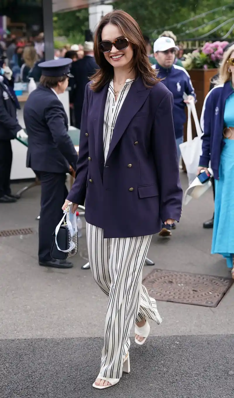 Lily James The Best Celebrity Street Style Moments of 2023: Photos