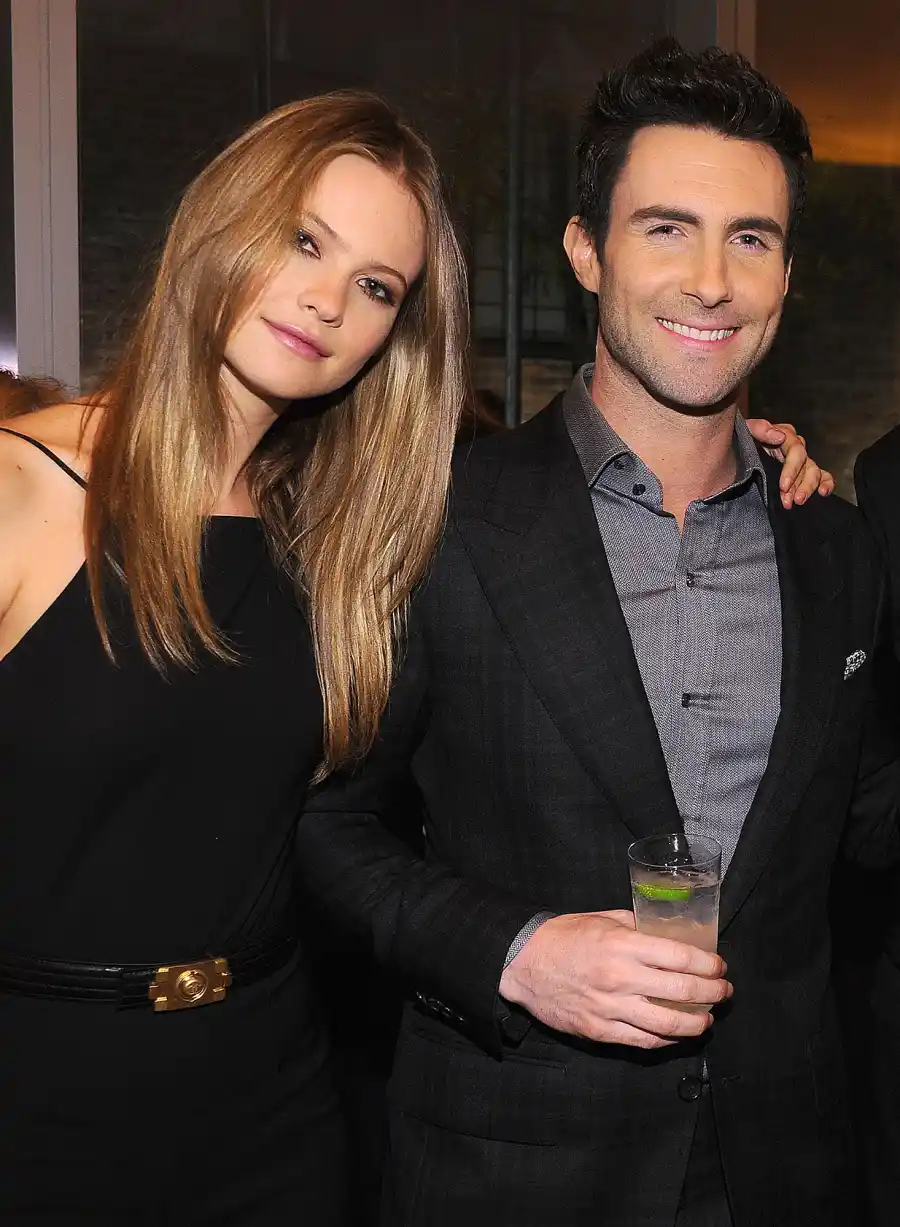 154742708 October 2012 Adam Levine and Behati Prinsloo Love Story Timeline GQ Gentlemen's Ball