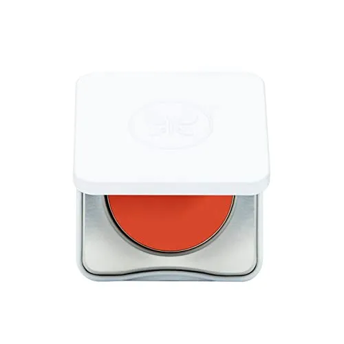 Honest Beauty 2-in-1 Creme Cheek Blush + Lip Color | EWG Verified, Vegan + Cruelty Free | Fire Coral, .1 oz