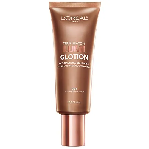 L&rsquo;Or&eacute;al Paris&nbsp;Makeup&nbsp;True Match Lumi Glotion,&nbsp;Natural&nbsp;Glow Enhancer,&nbsp;Illuminator Highlighter Skin Tint, for an All Day&nbsp;Radiant&nbsp;Glow,&nbsp;Deep, 1.35 Ounces