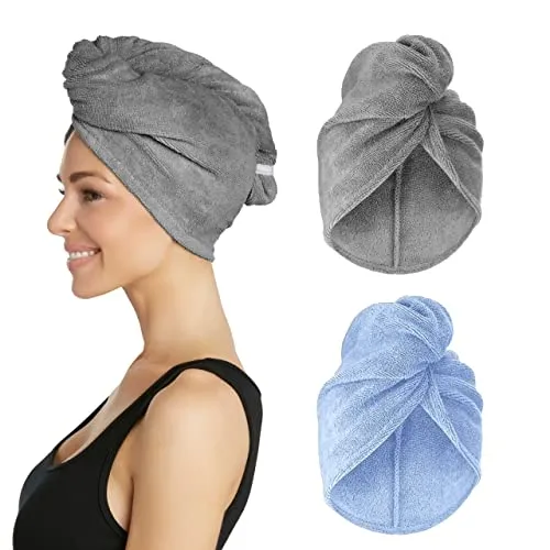 Turbie Twist Microfiber Hair Towel sold on Amazon