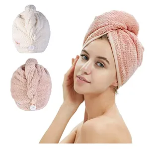 The M-bestl Microfiber Hair Towel sold on Amazon