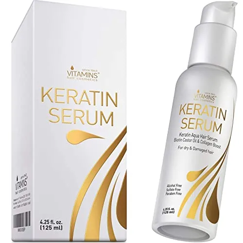 Vitamins Hair Cosmetics Kertain Hair Serum