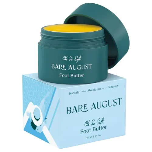 Bare August Foot Cream & Heel Balm Butter
