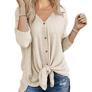 IWOLLENCE Long Sleeve Tops