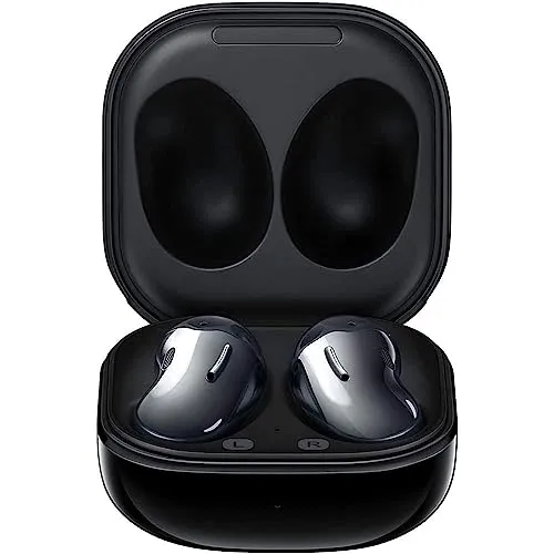 SAMSUNG Galaxy Buds Live True Wireless Earbuds US Version Active Noise Cancelling Wireless Charging Case Included, Mystic Black