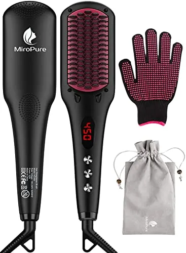 MiroPure Hairbrush Straightener