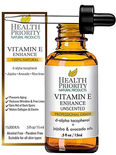 Health Priority Natural Products Vitamin E Oil