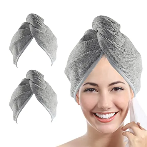 YoulerTex Microfiber Hair Towel sold on Amazon