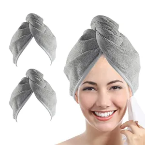 YoulerTex Microfiber Hair Towel sold on Amazon