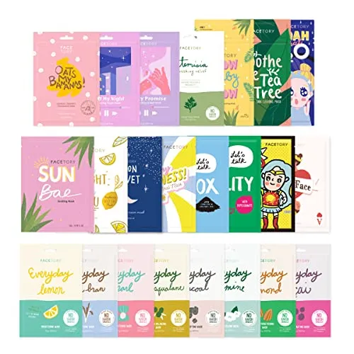 FACETORY 23 Sheet Korean Face Mask