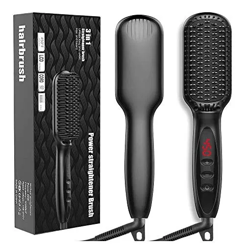 JUMPHIGH Hairbrush Straightener