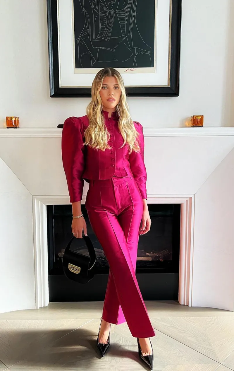 Barbiecore See Margot Robbie Gabrielle Union Kim Kardashian and More Rock the Head-to-Toe Hot Pink Trend 336