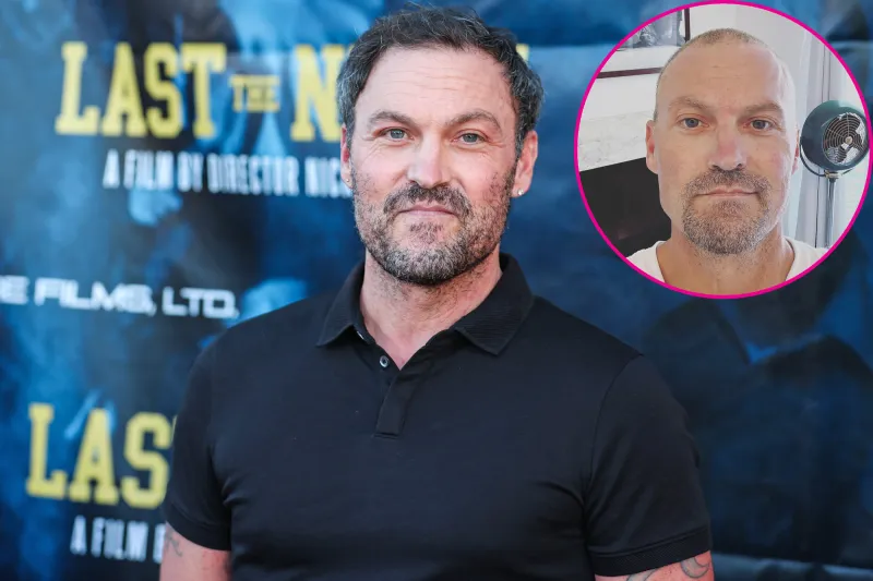 Brian Austin Green Debuts Shaved Head Look