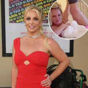 Britney Spears Poses Topless