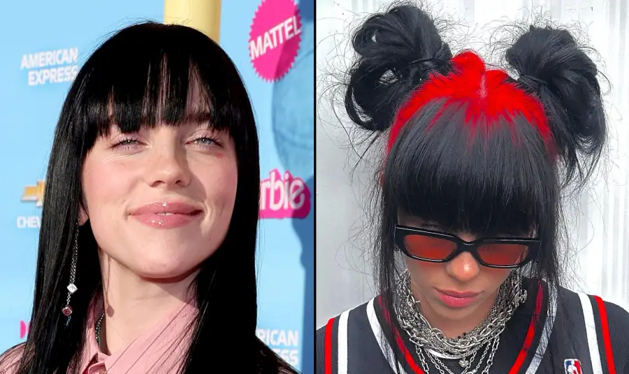 Celeb Hair Changes 2023 Billie Eilish
