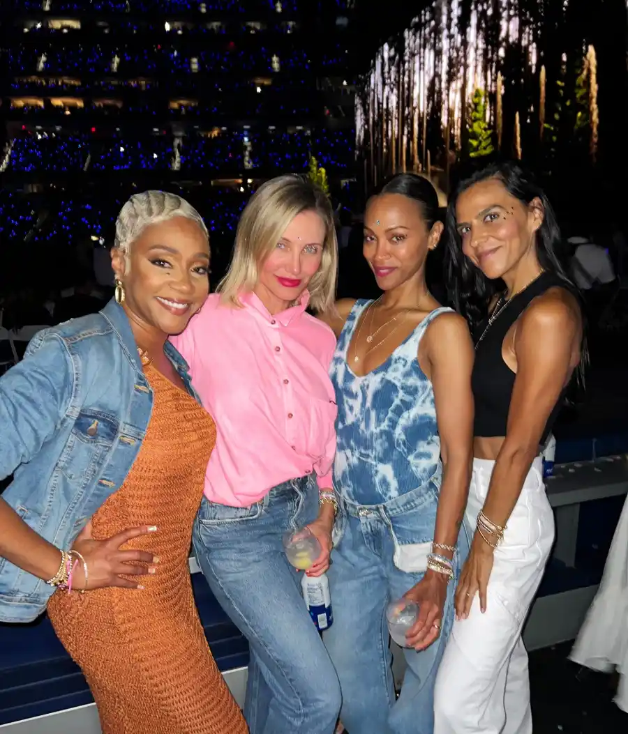 Celebrities Who Had the Time of Their Lives at Taylor Swift s Eras Tour Selena Gomez Emma Stone HAIM and More 268