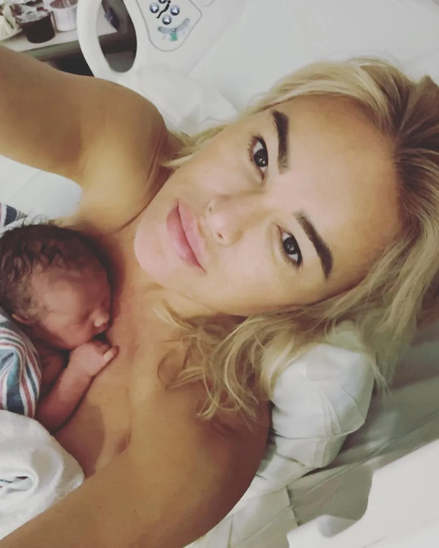 Celebrity Babies 2023- Diana Jenkins and Asher Monroe