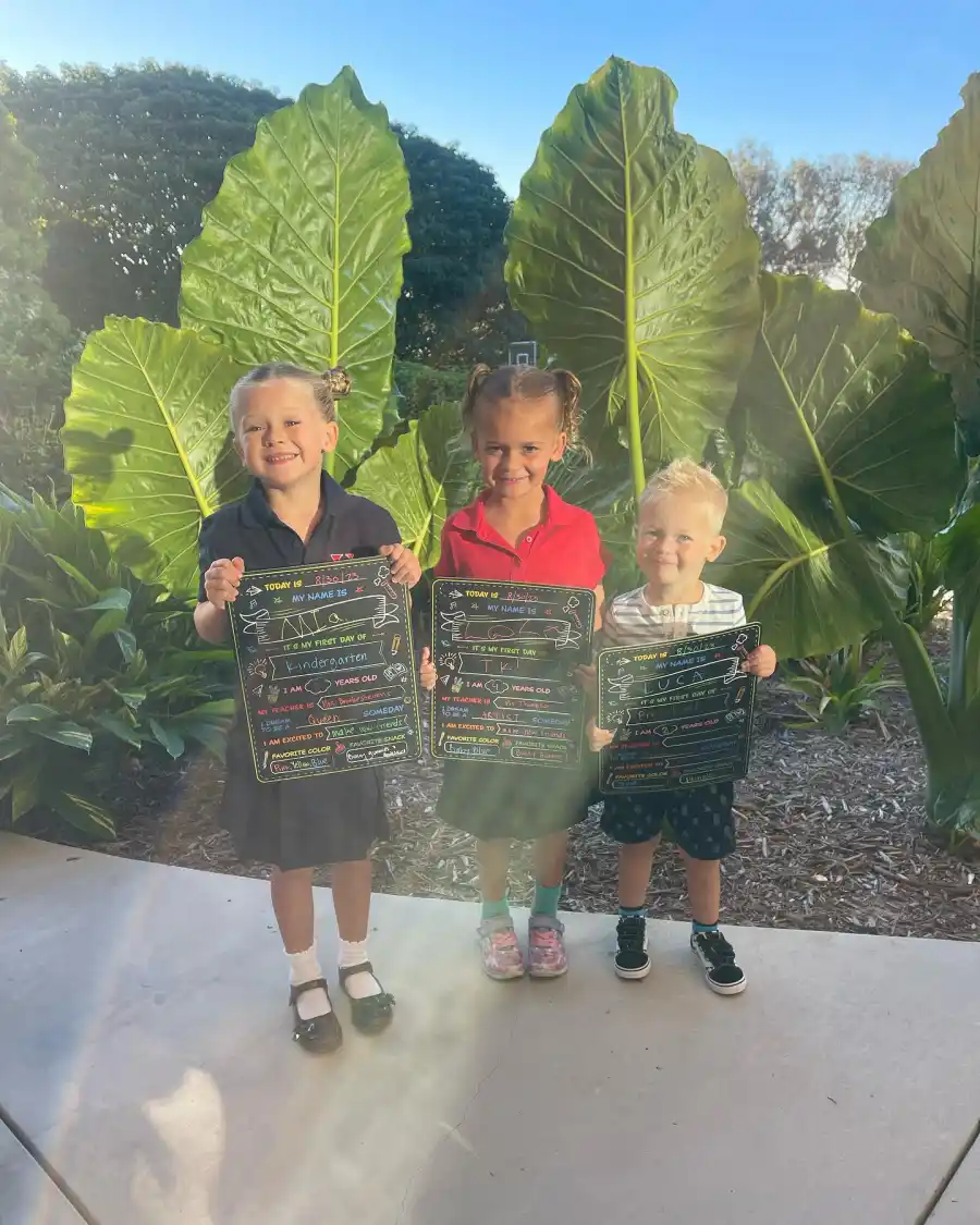 Celebs Celebrate Kids Going Back to School 2023