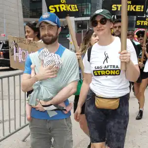 Celebrity Parents Bringing Their Kids to the SAG-AFTRA Picket Lines