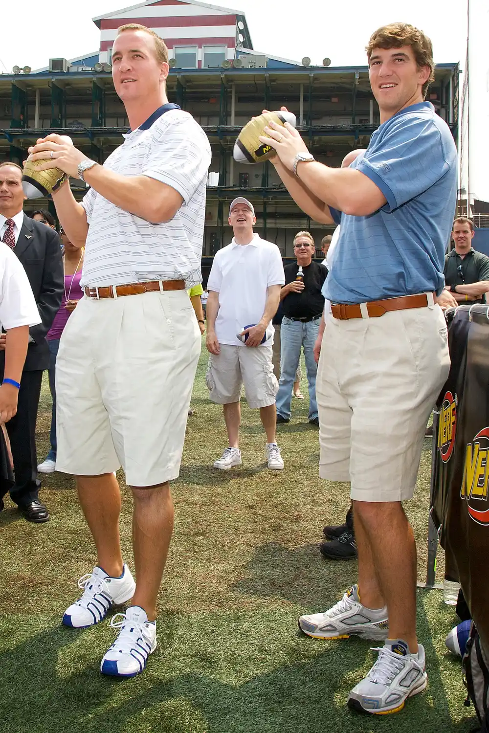 Eli Manning Thinks He &lsquo;Could Take&rsquo; Big Brother Peyton Manning In a &lsquo;Manning Bowl&rsquo; Rematch