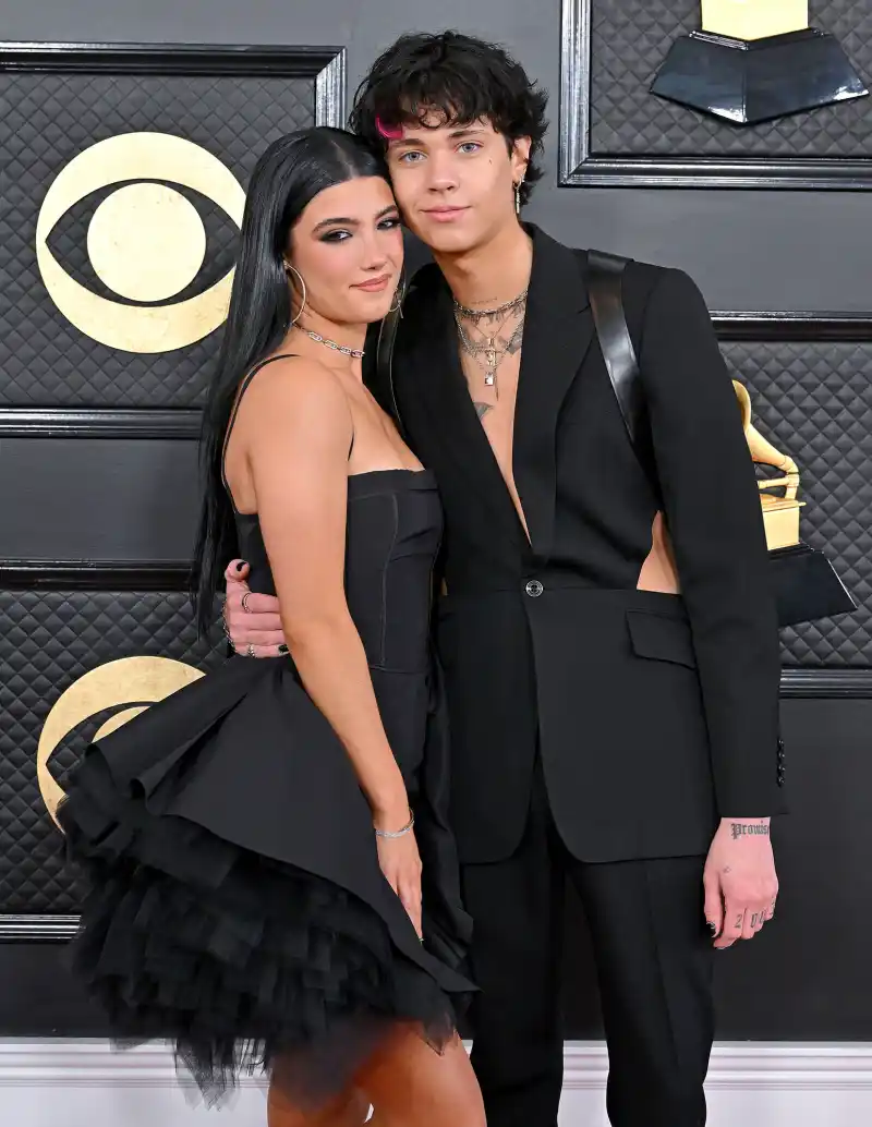 February 2023 1463458519 Landon Barker and Charli D'Amelio Relationship Timeline GRAMMY Awards