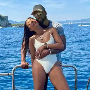 Gab Union Shows Off Swim Style on Vacation With Dwyane Wade
