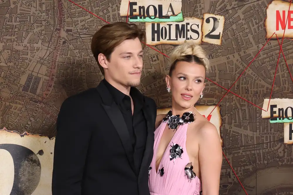 Netflix's "Enola Holmes 2" World Premiere, MIllie Bobby Brown and Jake Bongiovi