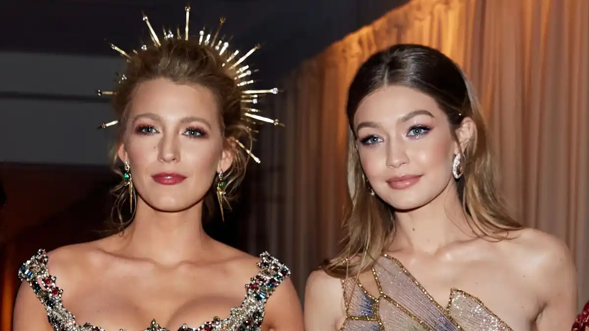 Blake Lively and Gigi Hadid